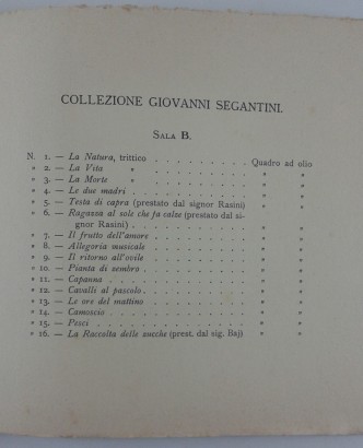 Galleria A. Grubicy Catalogo delle Mostre coll.ve , Mario Morasso