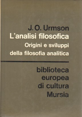 L'analisi filosofica