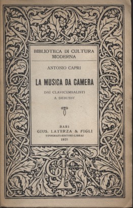 La musica da camera