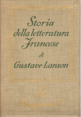 Storia della letteratura francese (2 volumi)