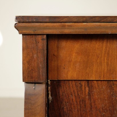 Pair of Restoration Bedside Tables - detail