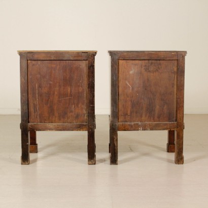 Pair of Restoration Bedside Tables