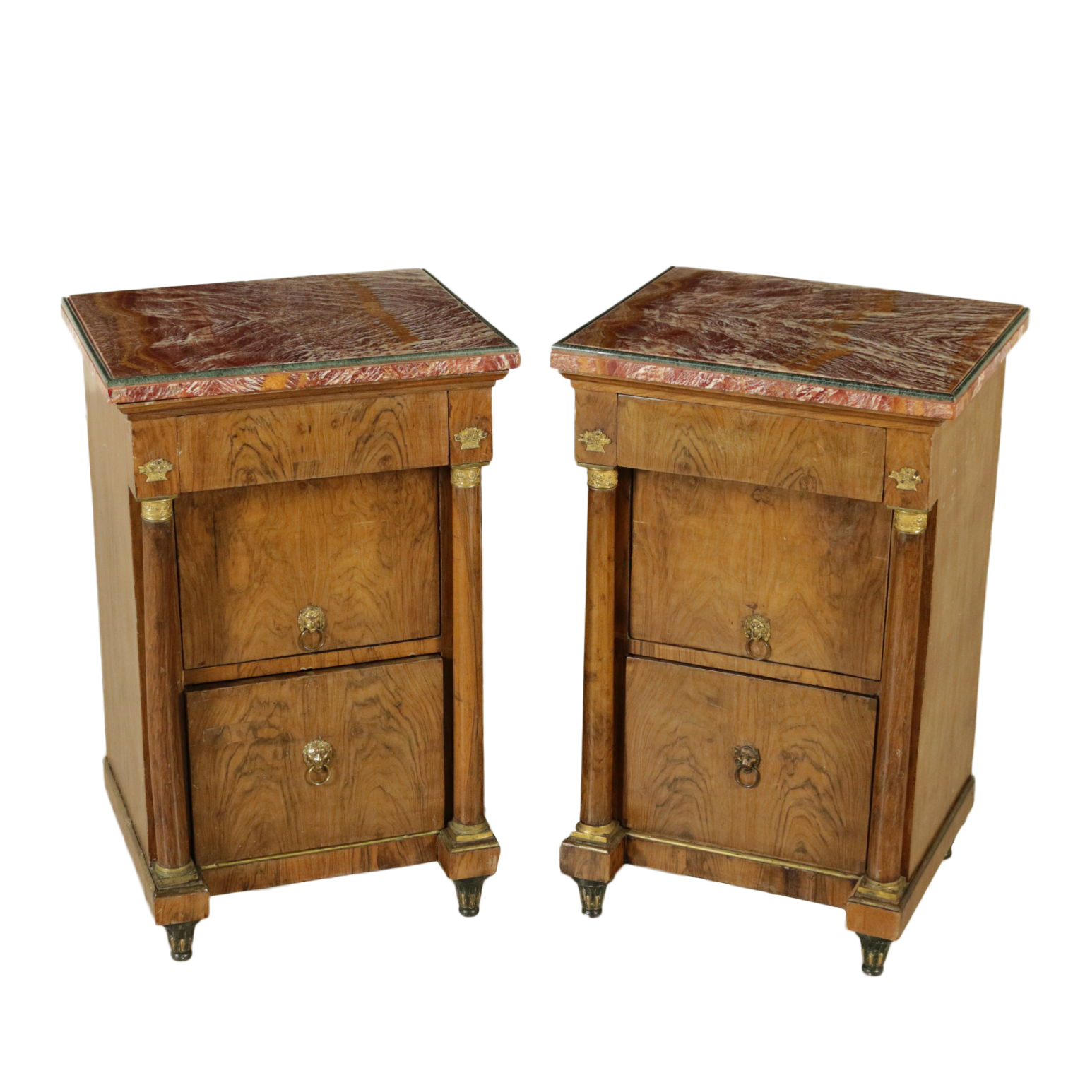 Coppia Comodini coppia di comodini impero comodini antiquariato Coppia Comodini coppia di comodini impero comodini antiquariato