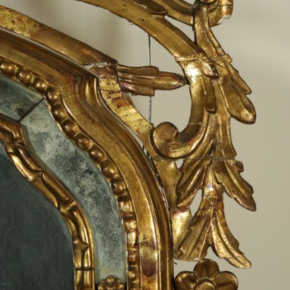 Specchiera neoclassica-particolare