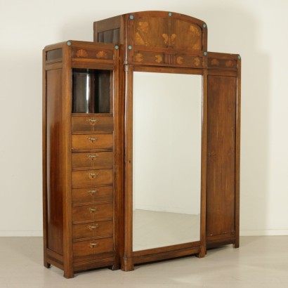 antiques, complete furniture, bedroom, eugenio querti bedroom, liberty furniture, liberty bedroom