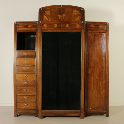 antiques, complete furniture, bedroom, eugenio querti bedroom, liberty furniture, liberty bedroom