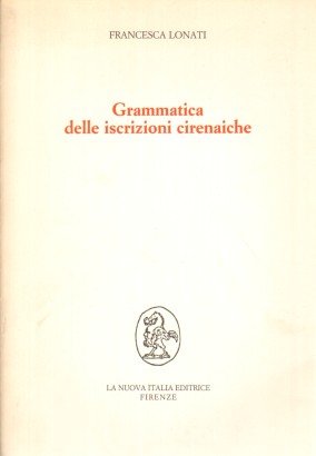 Grammatica delle iscrizioni cirenaiche