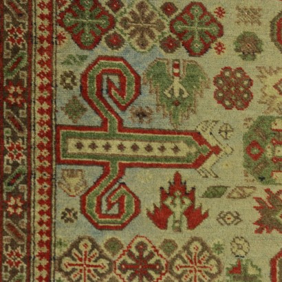 {* $ 0 $ *}, Shirvan-Teppich, kaukasischer Shirvan, kaukasischer Teppich, kaukasischer Teppich, Woll- und Baumwollteppich, feiner Knotenteppich