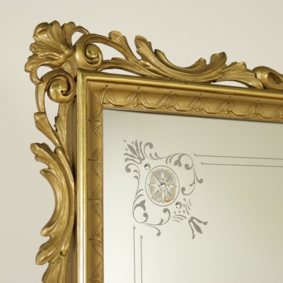 Revival Chest of Drawers with Mirror - detail