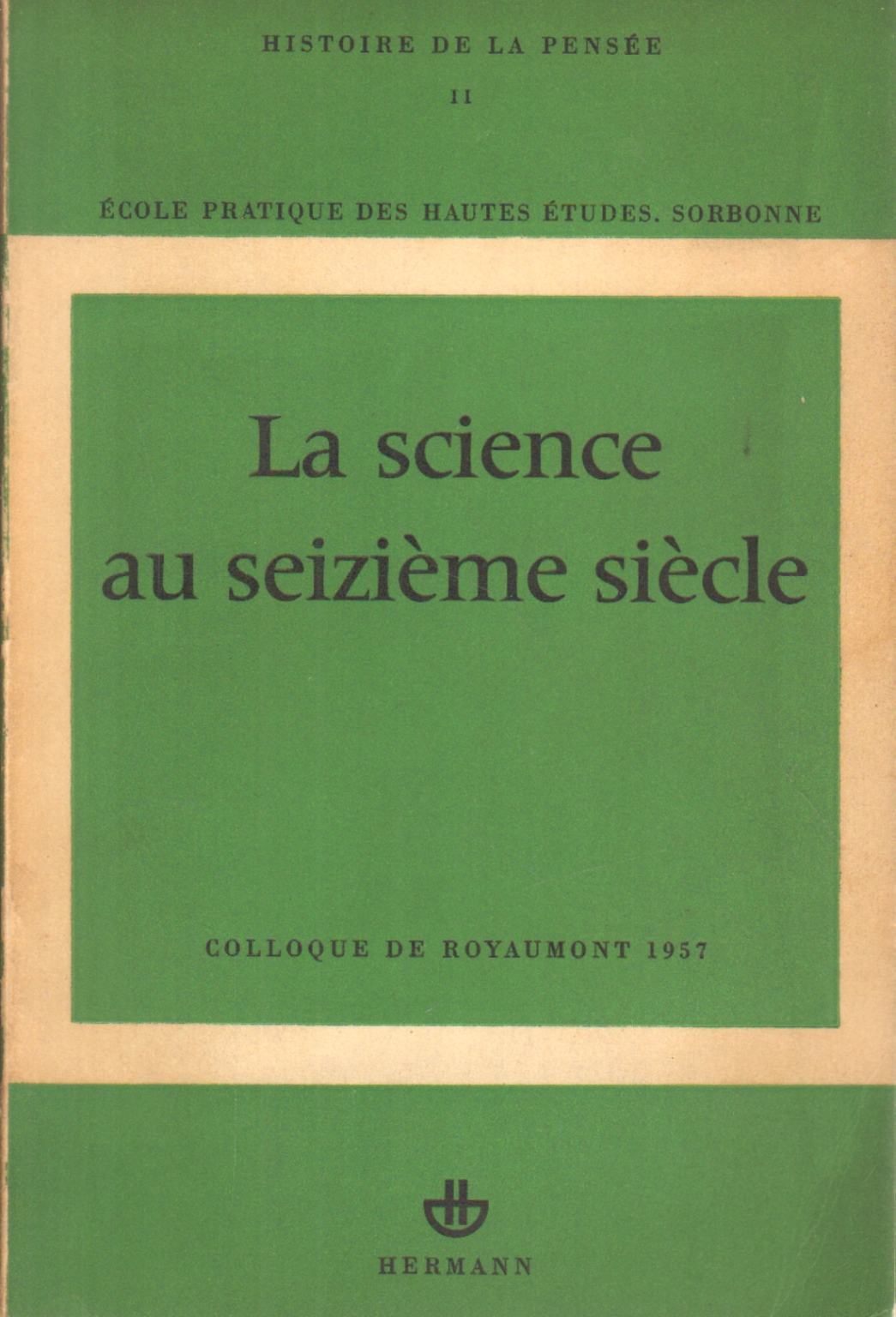 La science au seizi&#232;me si&#232;cle