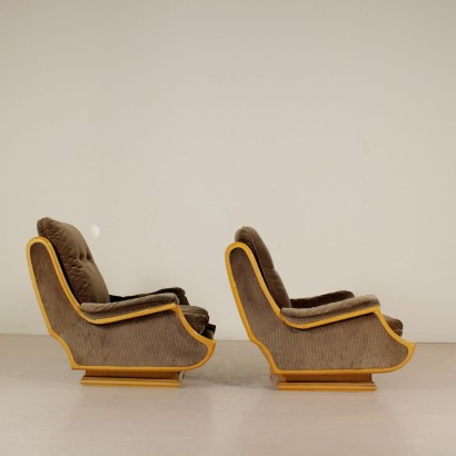 1960s-1970s Pair of Armchairs