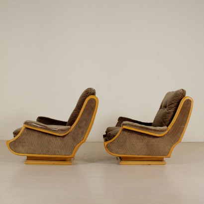 1960s-1970s Pair of Armchairs