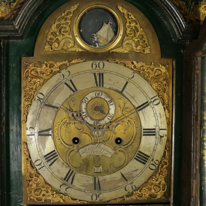 Horloge à Tour Phippard Chêne Angleterre XVIIIe Siècle