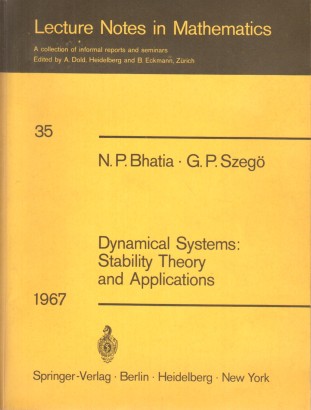 Dynamical systems: stability theory and applications
