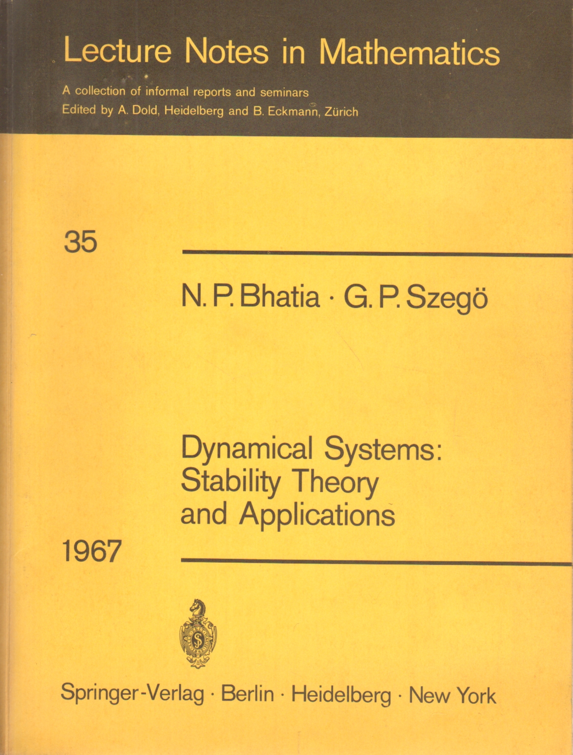 Dynamical systems: stability theory and applications