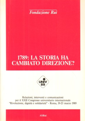 1789 La storia ha cambiato direzione