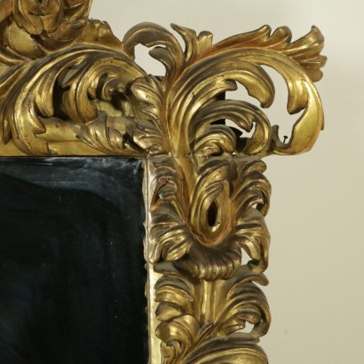 Foil Mirror Linden Italy 18th Century