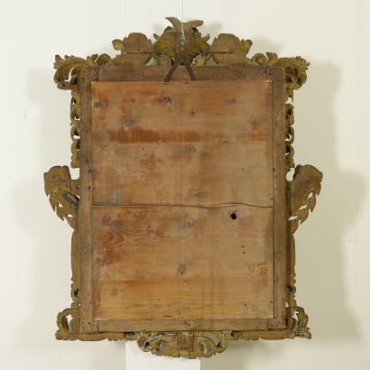 Foil Mirror Linden Italy 18th Century