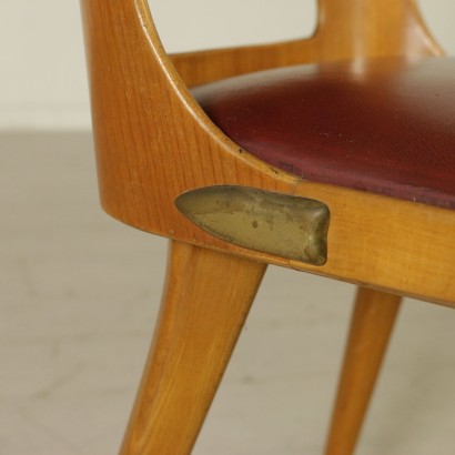 moderne Antiquitäten, moderne Design-Antiquitäten, Stuhl, moderner antiker Stuhl, moderner Antiquitätenstuhl, italienischer Stuhl, Vintage-Stuhl, 1950er-Stuhl, 1950er-Design-Stuhl