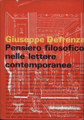 Pensiero filosofico nelle lettere contemporanee