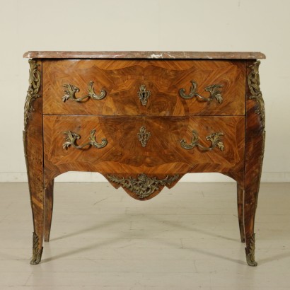 French Late Baroque chest of drawers