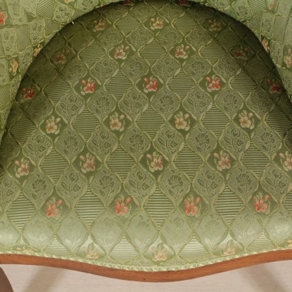 Walnut Armchair - detail