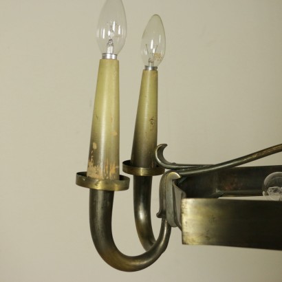 moderne Antiquitäten, Design moderne Antiquitäten, Kronleuchter, moderner antiker Kronleuchter, moderner antiker Kronleuchter, italienischer Kronleuchter, Vintage-Kronleuchter, 40er-Kronleuchter, 40er-Design-Kronleuchter, 40er-Lampe