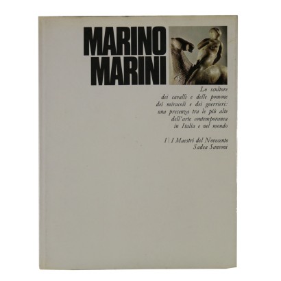 Libro autografato di Marino Marini