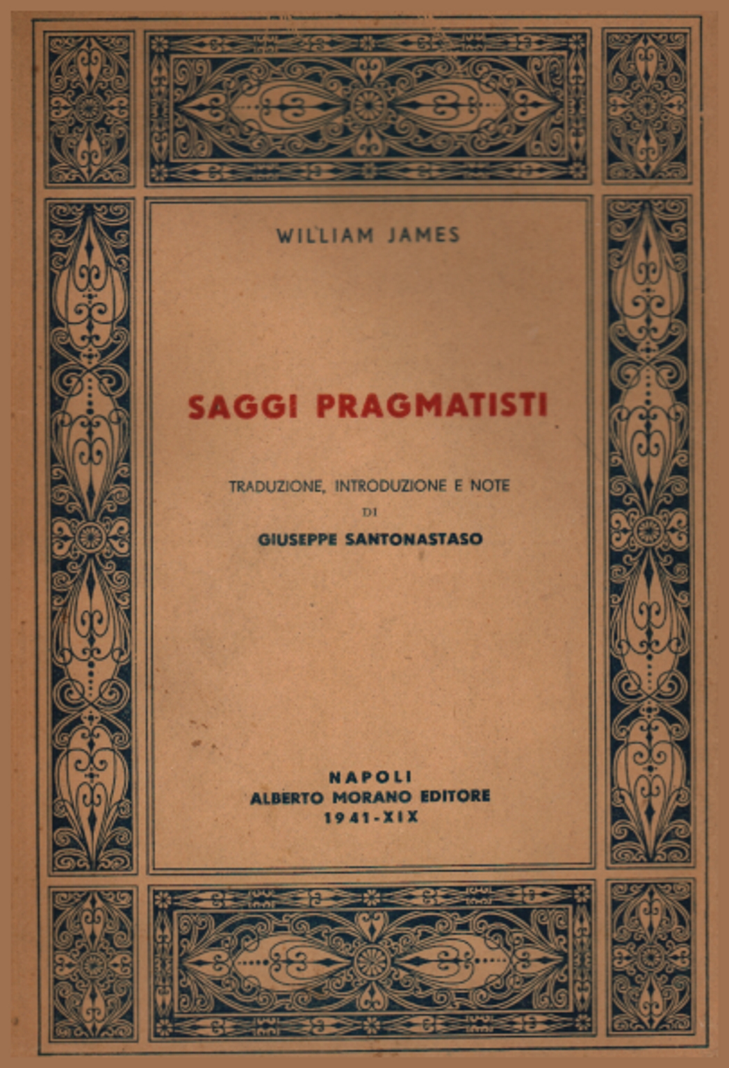 Saggi pragmatisti, William James