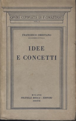 Idee e Concetti