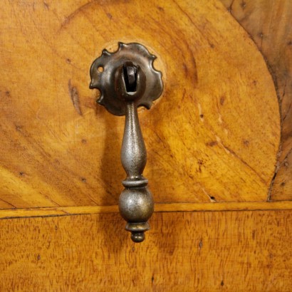 Revival Drop-leaf Secretaire - detail