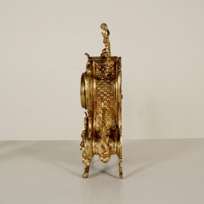 antiquariato, orologio, antiquariato orologio, orologio antico, orologio antico italiano, orologio di antiquariato, orologio neoclassico, orologio del 900, orologio con candelabri, orologio in bronzo, orologio 900