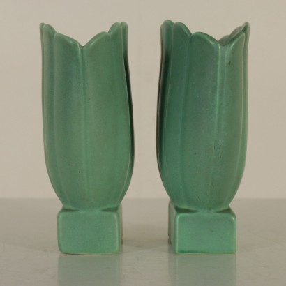 Pair of Vases by Ginori San Cristoforo