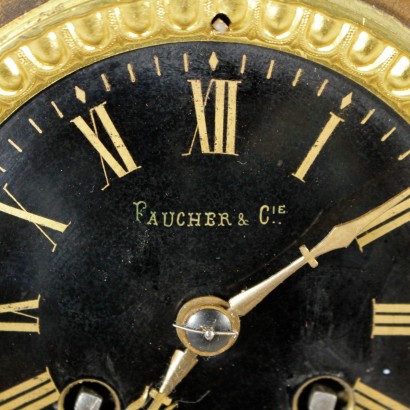 Mantel Clock with Candlesticks