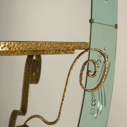 1950s Mirror - detail