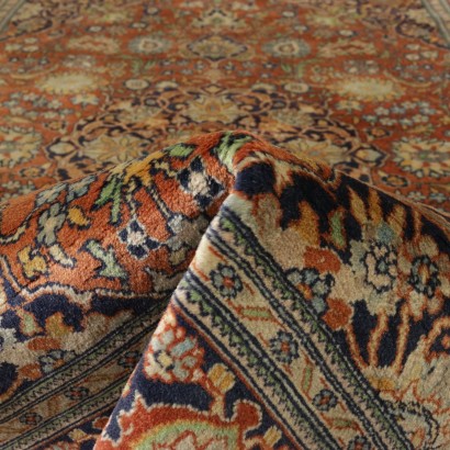 Carpet, Indo-Tabriz - India-detail