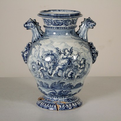 antiquariato, vaso, antiquariato vasi, vaso antico, vaso antico italiano, vaso di antiquariato, vaso biansato, vaso del 800