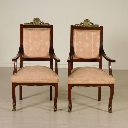 antique, armchair, antique armchairs, antique armchair, antique Italian armchair, antique armchair, neoclassical armchair, 20th century armchair