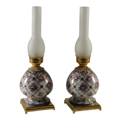 Pair of Table Lamps from Sevres