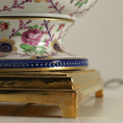 Pair of Table Lamps from Sevres - detail
