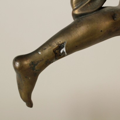 Sieg, Statue, Bronze, detail