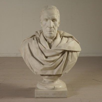 Buste en marbre de Antonio Cavriani
