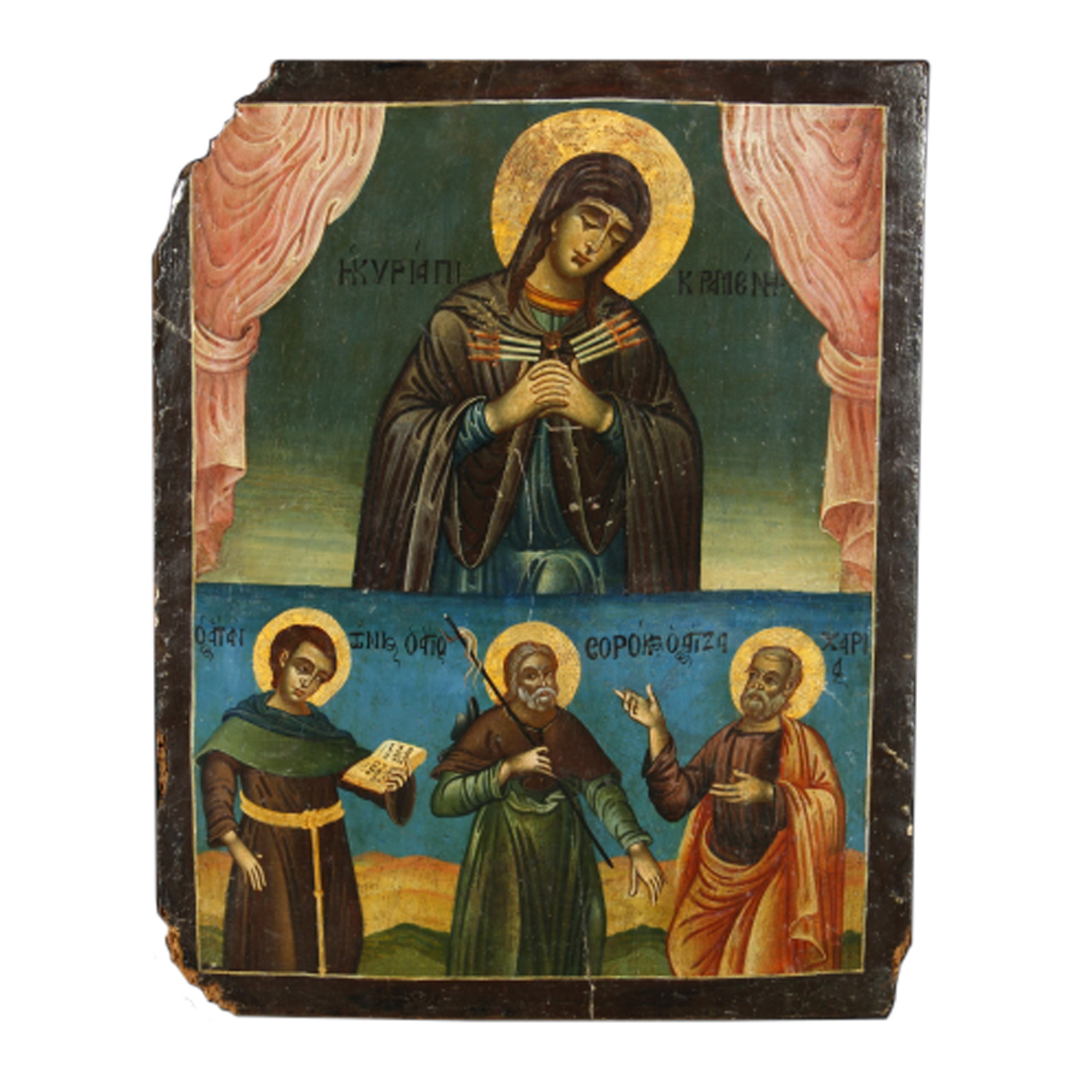 Madonna Delle Sette Spade Significato Icona turca, Madonna delle sette spade, Arte, Icone, dimanoinmano.it