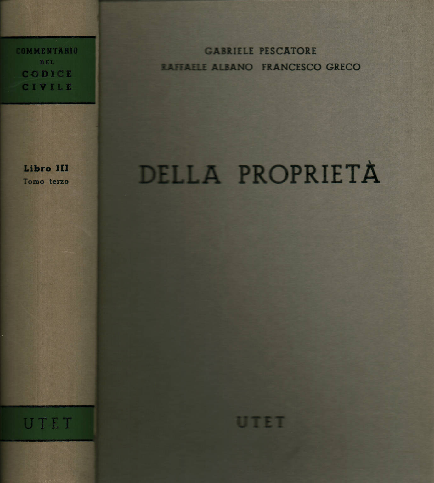 Della propriet&#224;