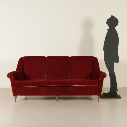 moderne Antiquitäten, moderne Design-Antiquitäten, Sofa, modernes Antiquitäten-Sofa, modernes Antiquitäten-Sofa, italienisches Sofa, Vintage-Sofa, 60er-Jahre-Sofa, 60er-Jahre-Design-Sofa, 50er, 60er Jahre