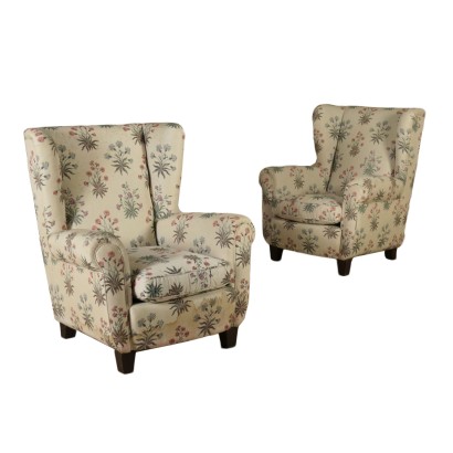 Pair of Bergere Armchairs