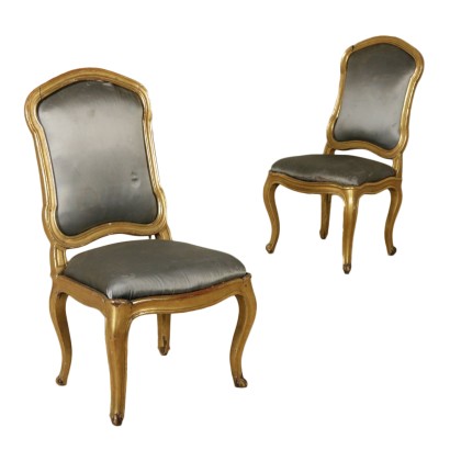 Paar Stühle Barocchetto