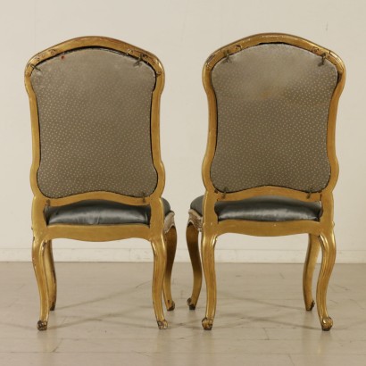 Paire de Chaises à la fin de la période Baroque