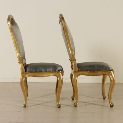 Paire de Chaises à la fin de la période Baroque