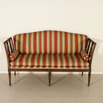 Sofa und Paar Stühle Klassizismus